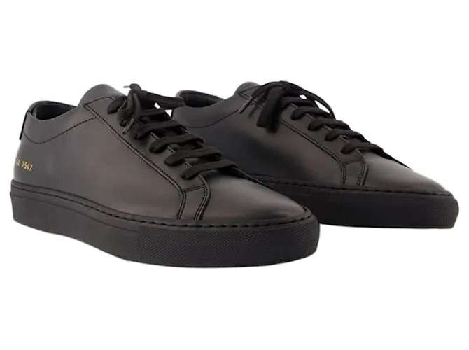 Autre Marque Zapatillas bajas originales Achilles - COMMON PROJECTS - Cuero - Negro 