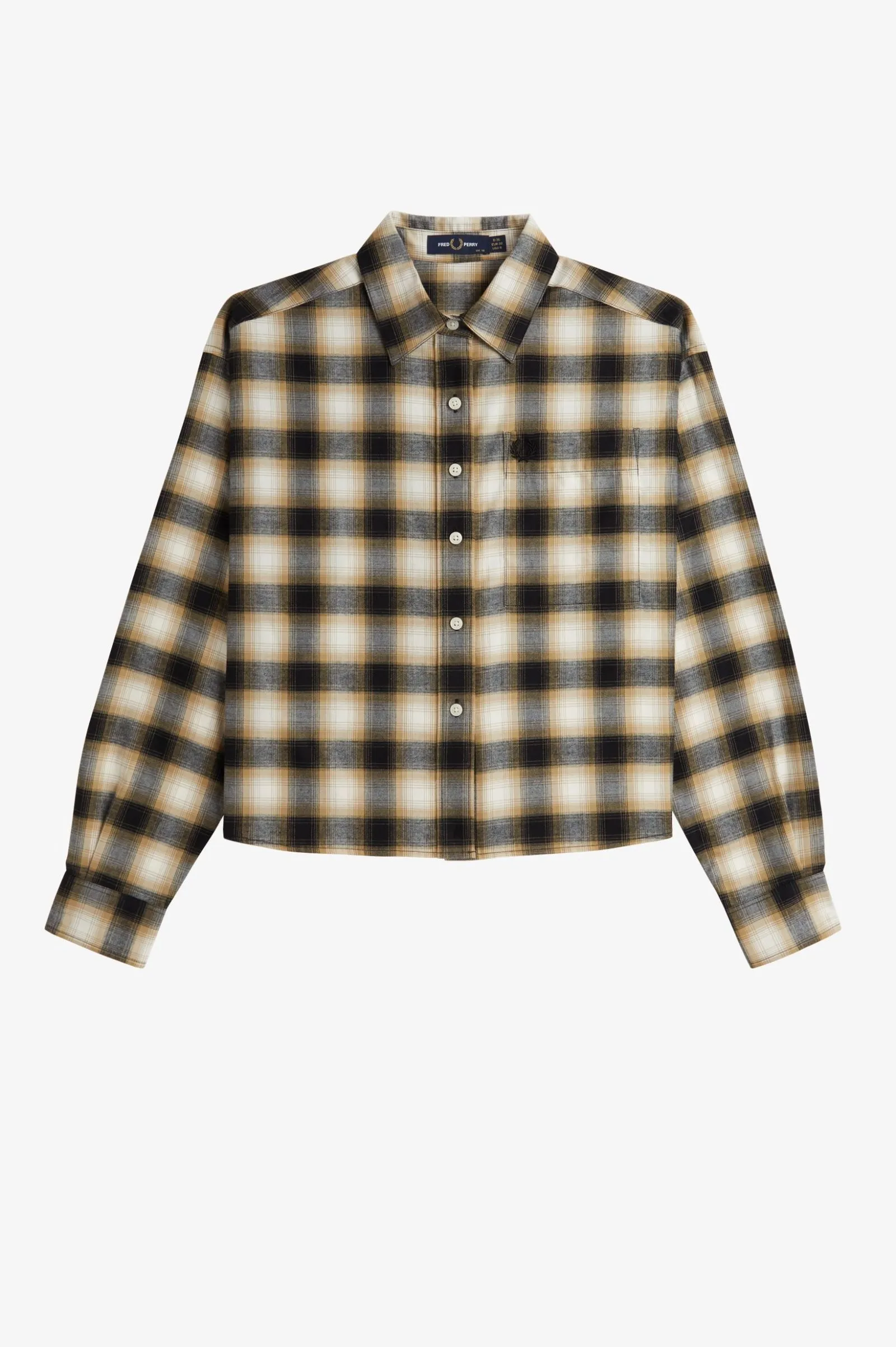 Camisa cepillada a cuadros