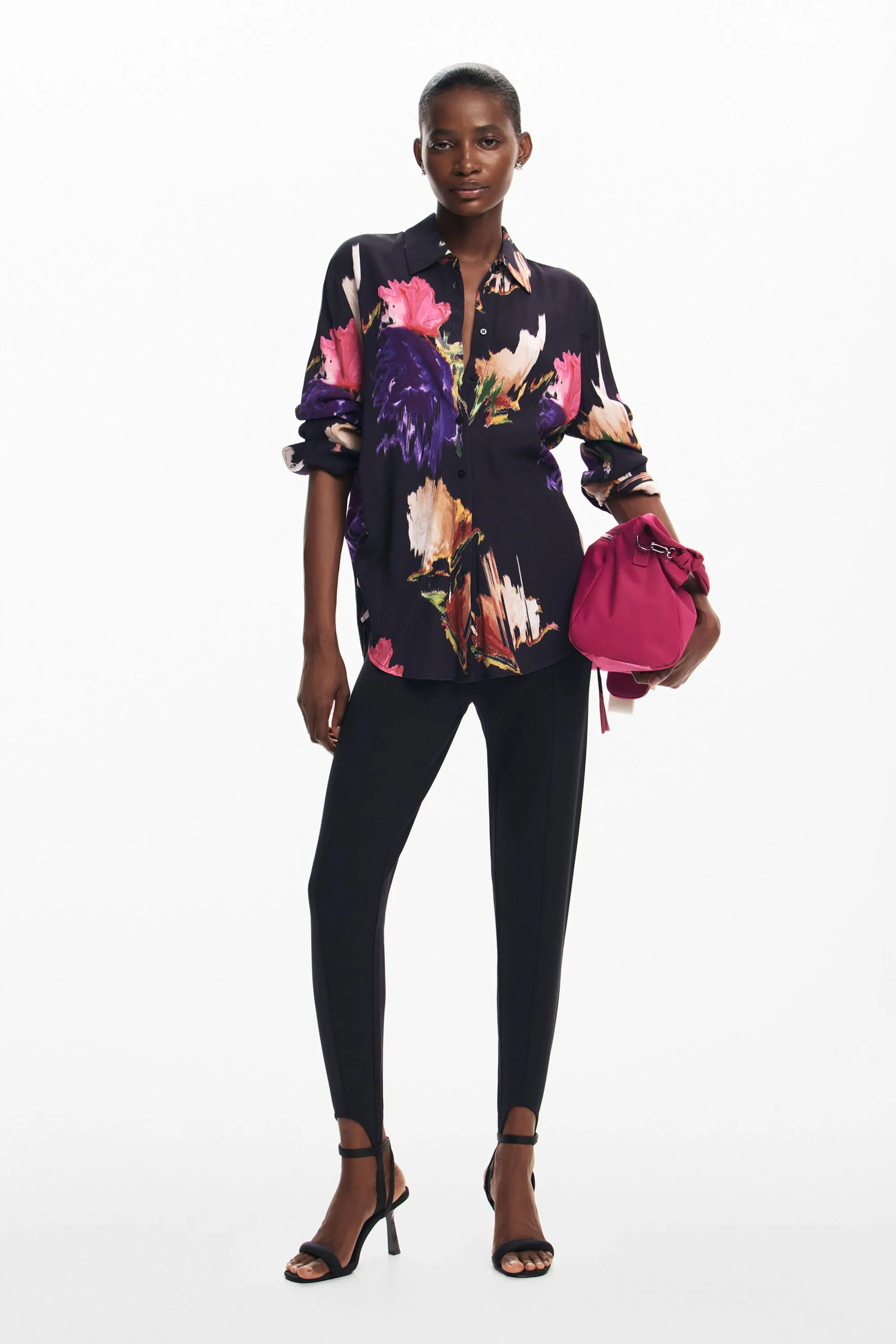Camisa estampat flors