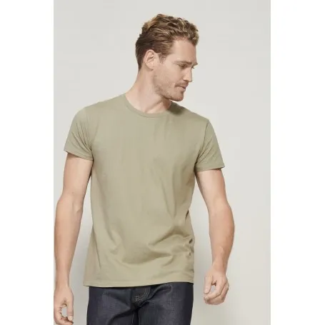 CAMISETA HOMBRE DE PUNTO LISO Y CUELLO REDONDO