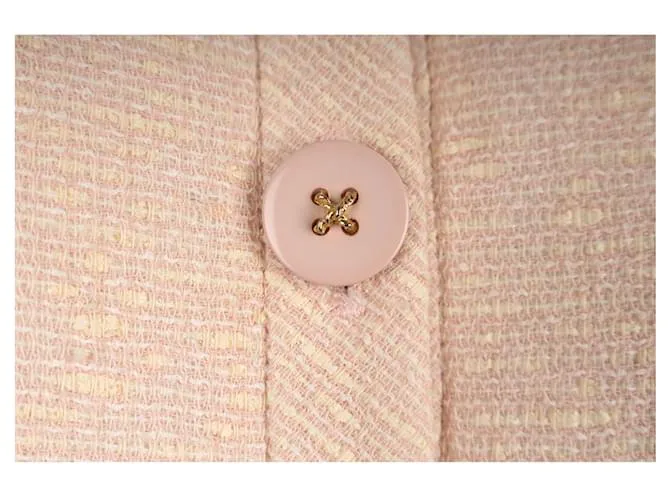 Chaqueta de lana rosa pálido Valentino 