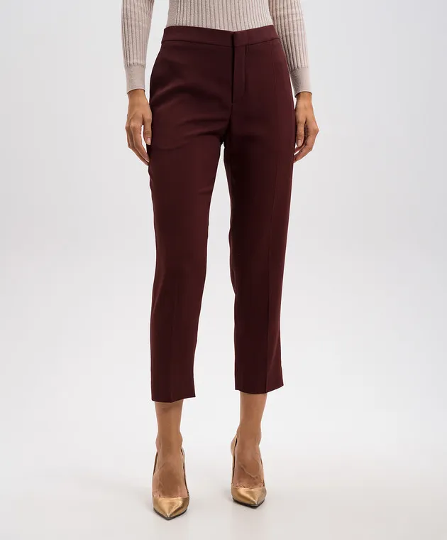Chloe Burgundy pants