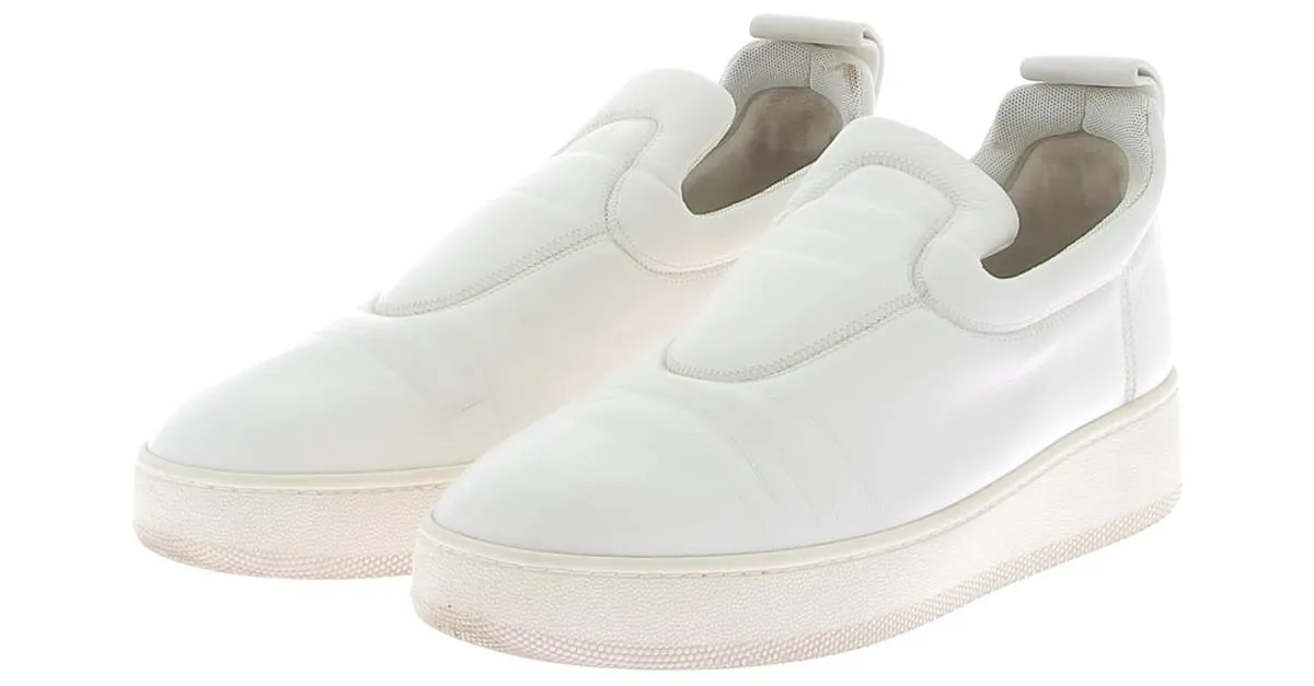 Céline CELINE  Zapatillas T.EU 41 Cuero Blanco 