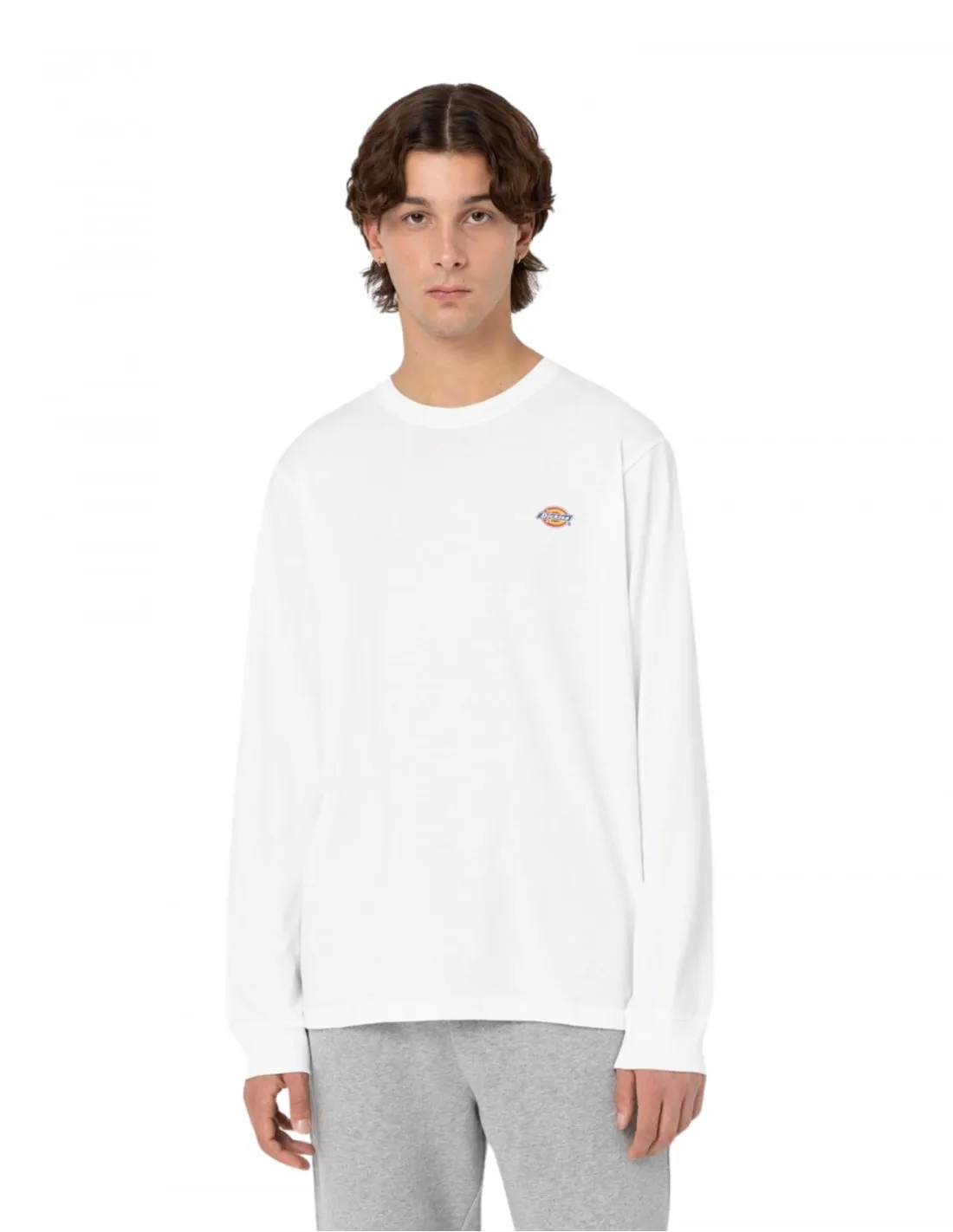 DICKIES Mapleton - Blanco - Camiseta de manga larga