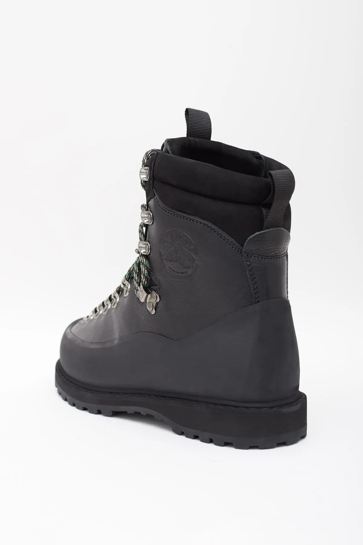 DIEMME BLACK LEATHER EVEREST BOOTS