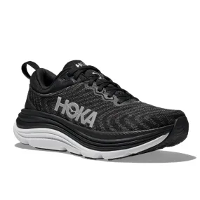 HOKA Gaviota 5 para hombre, ancho, negro/blanco