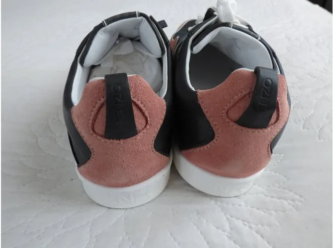 Kenzo zapatillas Negro Rosa Blanco 