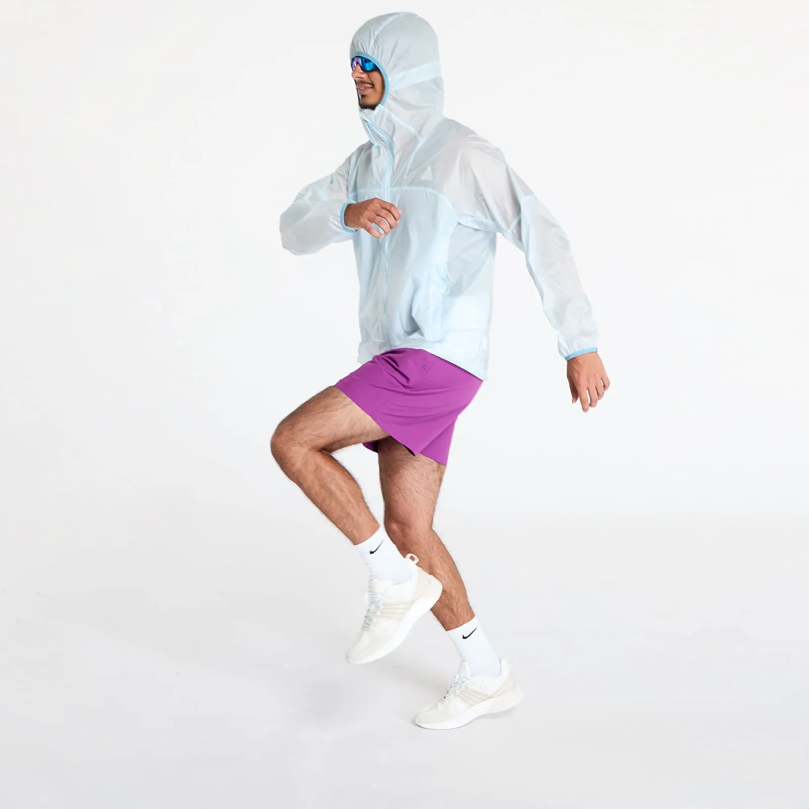 Nike ACG "Cinder Cone" Windproof Jacket Glacier Blue/ Denim Turquoise/ Summit White