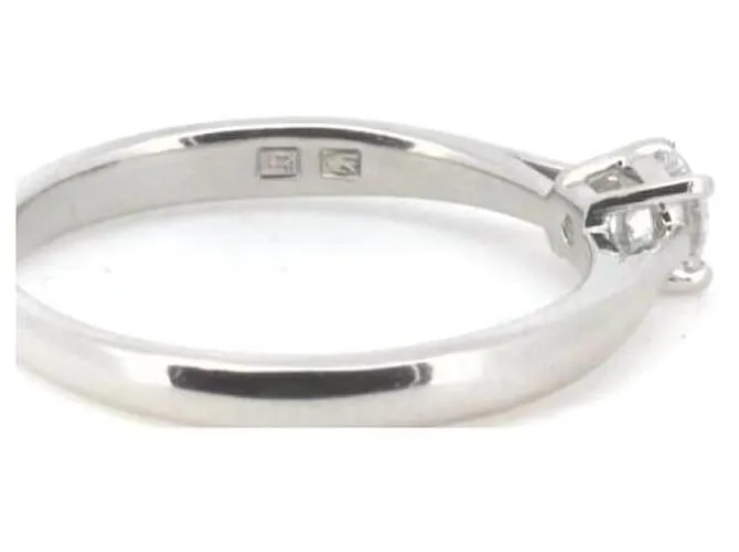Otras joyas & Other Stories Anillo de diamantes Lazare 0.15ct en platino PT900, tamaño 9 (Pre-Owned, plata, Señoras) En GRAN