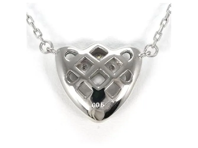 Otras joyas & Other Stories Collar de diamantes de platino PT850 en excelente estado Plata 