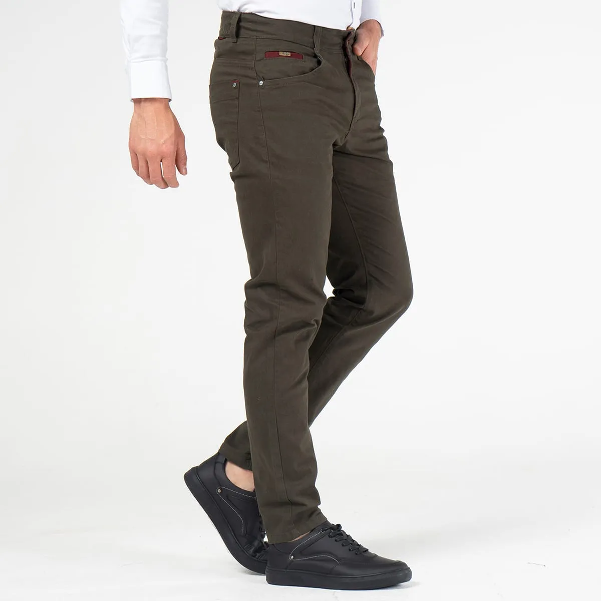 Pantalon Dril Regular Flock