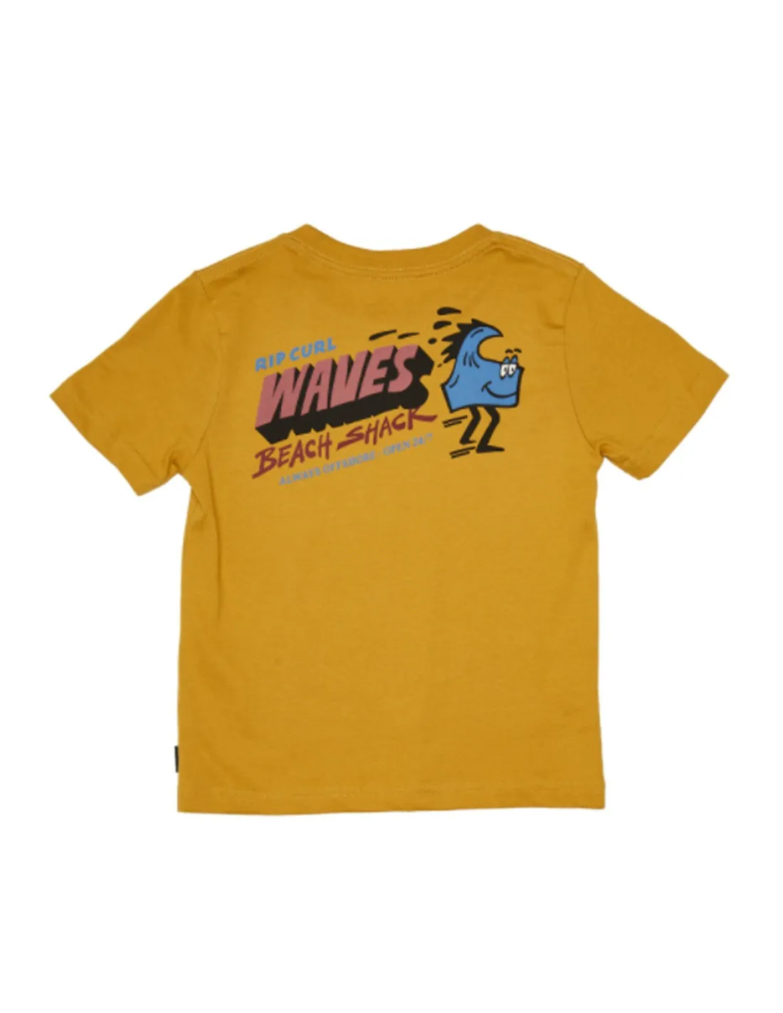 RIP CURL Mr. Wavey Tee - Mostaza - Camiseta