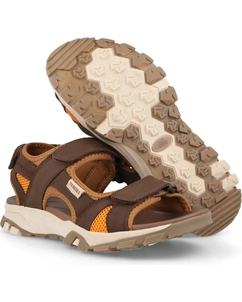 Sandalias de Hombre PAREDES SANDALIAS HOMBRE CALIDAD BERCIMUEL MARRON MARRóN MARRóN