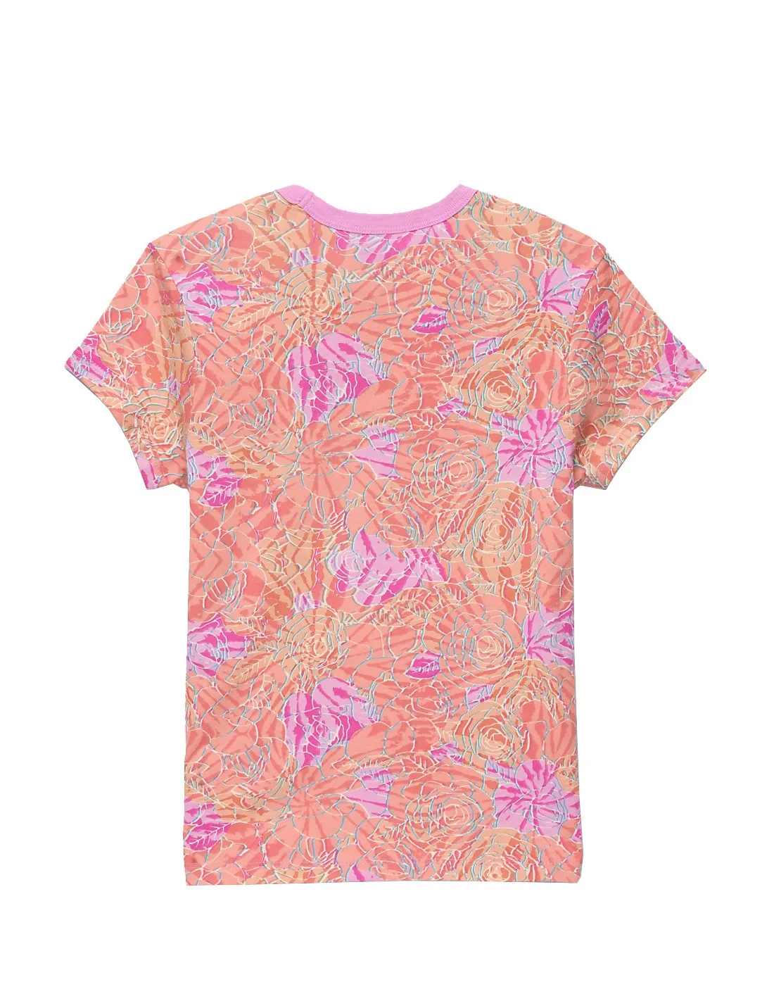 VANS Rose Camo Print - Cyclamen - Camiseta niño
